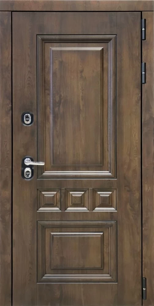 Входная дверь ДвериПРО Аура ФЛ-291 (Line, 10мм, белый софт) DPRO196501 внешняя сторона