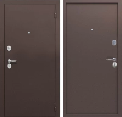 Дверь MXD Союз 70мм Антик Медь металл / металл