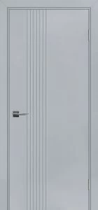 Межкомнатная дверь Smalta-Rif 202 Светло-серый RAL 7047