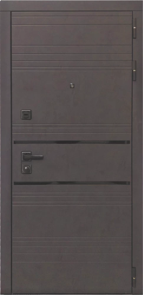 Входная дверь ДвериПРО L-43 ФЛ 244 венге DPRO196780 внешняя сторона