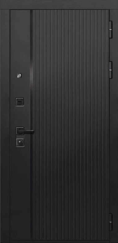 Входная дверь ДвериПРО L-45 Гладкая белый матовый DPRO220839 внешняя сторона