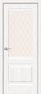 Межкомнатная дверь Прима-3 White Dreamline BR4107